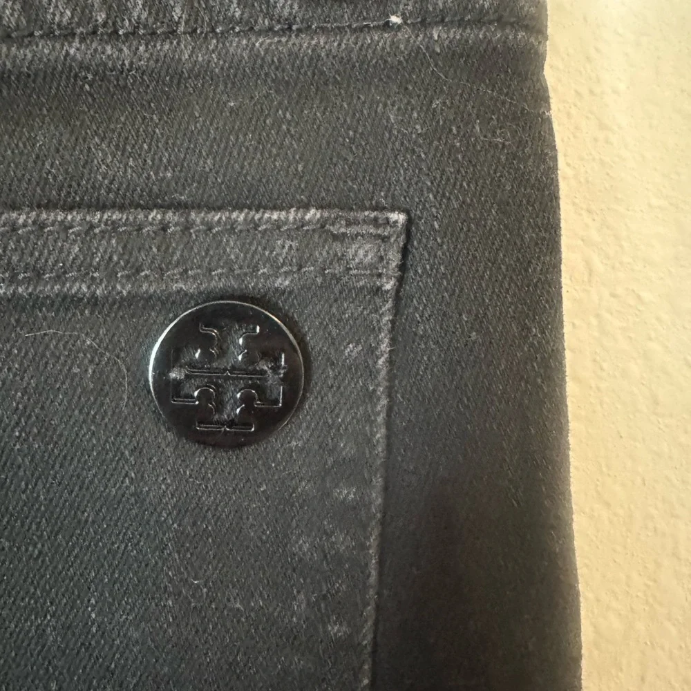 Tory Burch Women’s Bootcut Jeans in Black